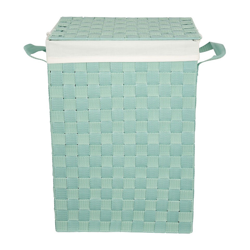 Wasmand M - 24x32x46 cm - mintgroen 