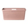 Curver jute wasmand - 46 liter - roze