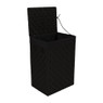 Wasmand M - 24x32x46 cm - zwart
