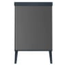 Curver prullenbak Verto - grijs/zwart - 54 liter