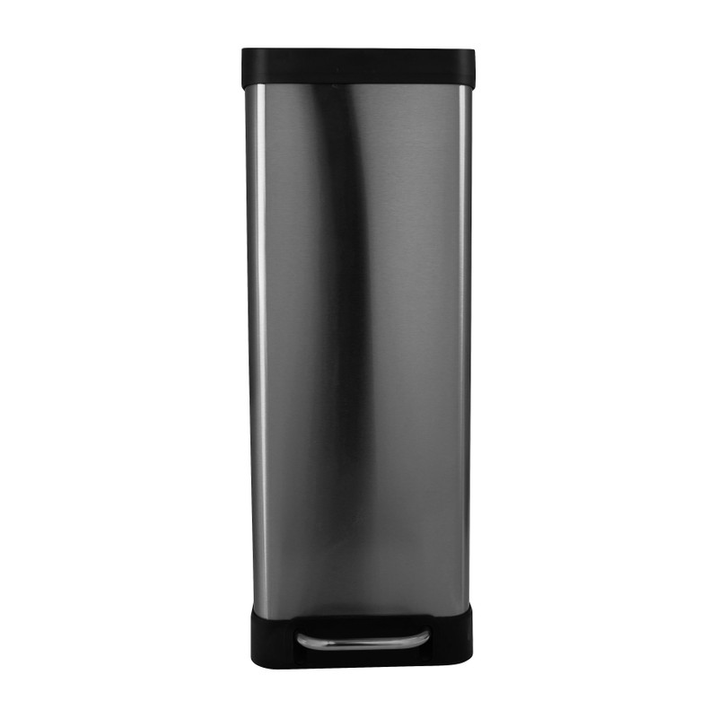 Pedaalemmer soft close - metaal - 30L
