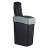 Curver flip bin prullenbak - grijs - 45 liter