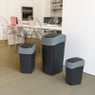 Curver flip bin prullenbak - grijs - 45 liter