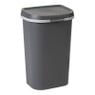 Curver prullenbak mistral flat - grijs - 50 liter