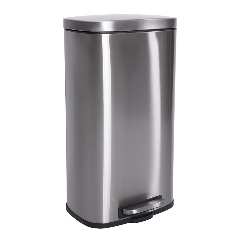 Pedaalemmer - metaal/kunststof - 30 liter