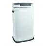 Afvalemmer push - wit - 38 liter