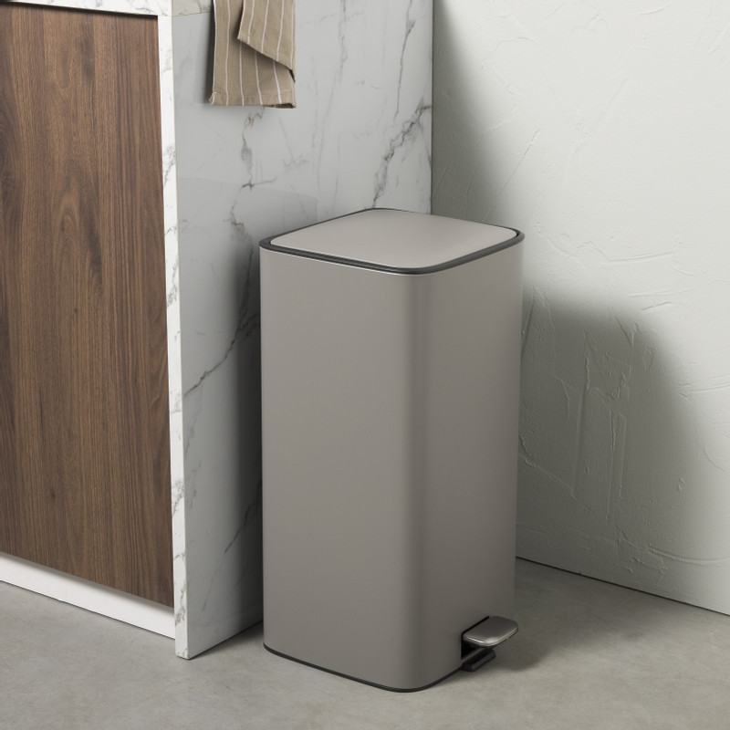 Pedaalemmer guard - grijs - 28 liter