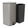 Pedaalemmer guard - grijs - 28 liter