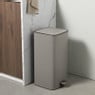Pedaalemmer guard - grijs - 28 liter