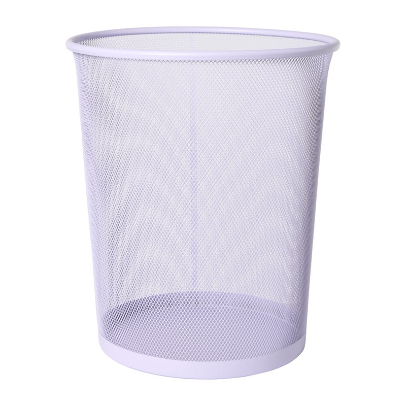 Prullenbak mesh rond - paars - 19 liter