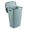Curver wasmand fresh met deksel - 56 liter - blauw