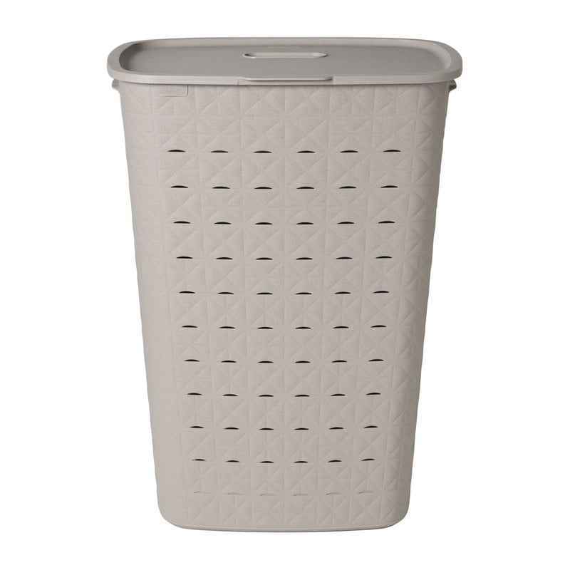 Curver wasmand fresh met deksel - 56 liter - taupe