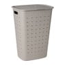Curver wasmand fresh met deksel - 56 liter - taupe