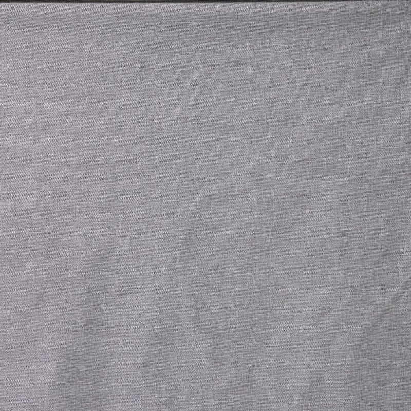Wasmand linnen look met 2 vakken - grijs - 2x50 liter 