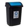 Prullenbak - blauw - 25 liter
