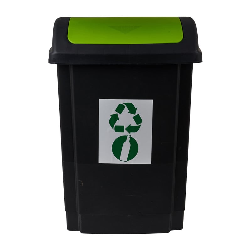 Prullenbak - groen - 25 liter 