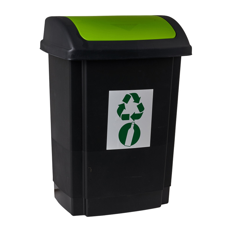 Prullenbak - groen - 25 liter 