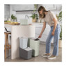 Curver prullenbak ready to collect - groen/lichtgrijs - 30 liter