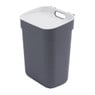 Curver prullenbak ready to collect - donkergrijs/lichtgrijs - 10 liter