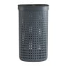 Wasmand ovaal - 2 vakken - grijs - 61 liter 