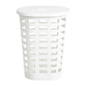 Wasmand ovaal - wit - 54 liter 