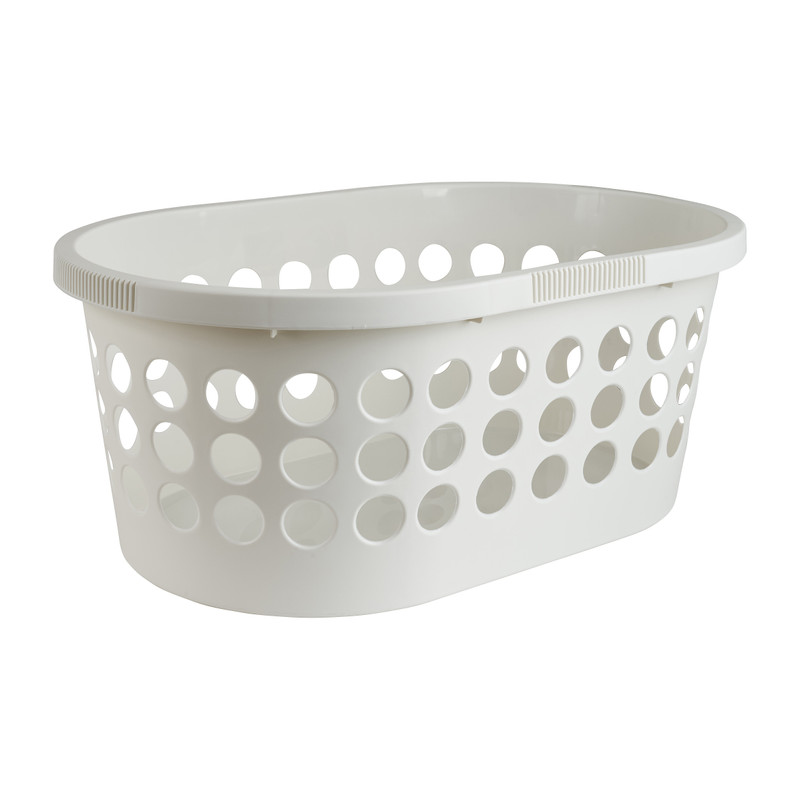 Wasmand - wit - 30 liter 
