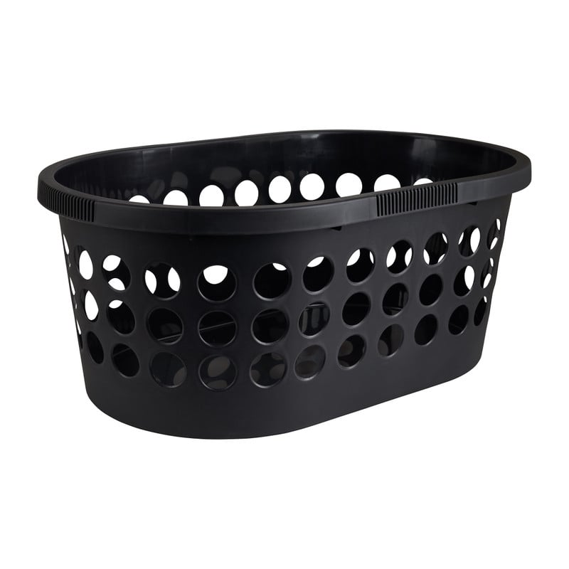 Wasmand - zwart - 30 liter 