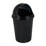 Afvalton bullit - 25 liter - zwart