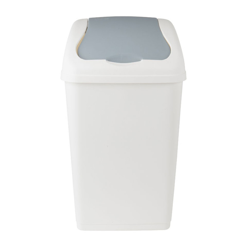 Afvalemmer Althea - 18 liter - wit