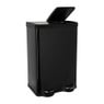 Pedaalemmer duo bin - 2x30 liter - zwart