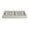 Mini krat opvouwbaar - wit - 34.2x24x16.8 cm 