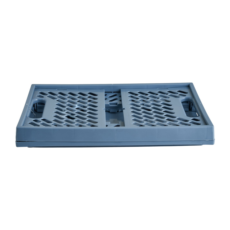 Mini krat opvouwbaar - blauw - 34.2x24x16.8 cm 