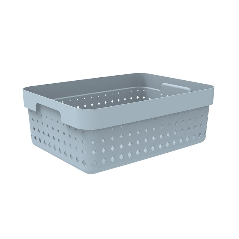 Mand m - blauw - 35,7x26,8x13,1cm