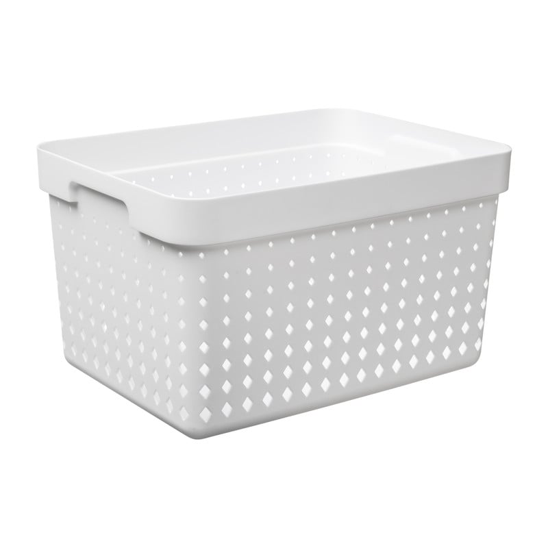 Mand l - wit - 35,7x26,8x20,9cm