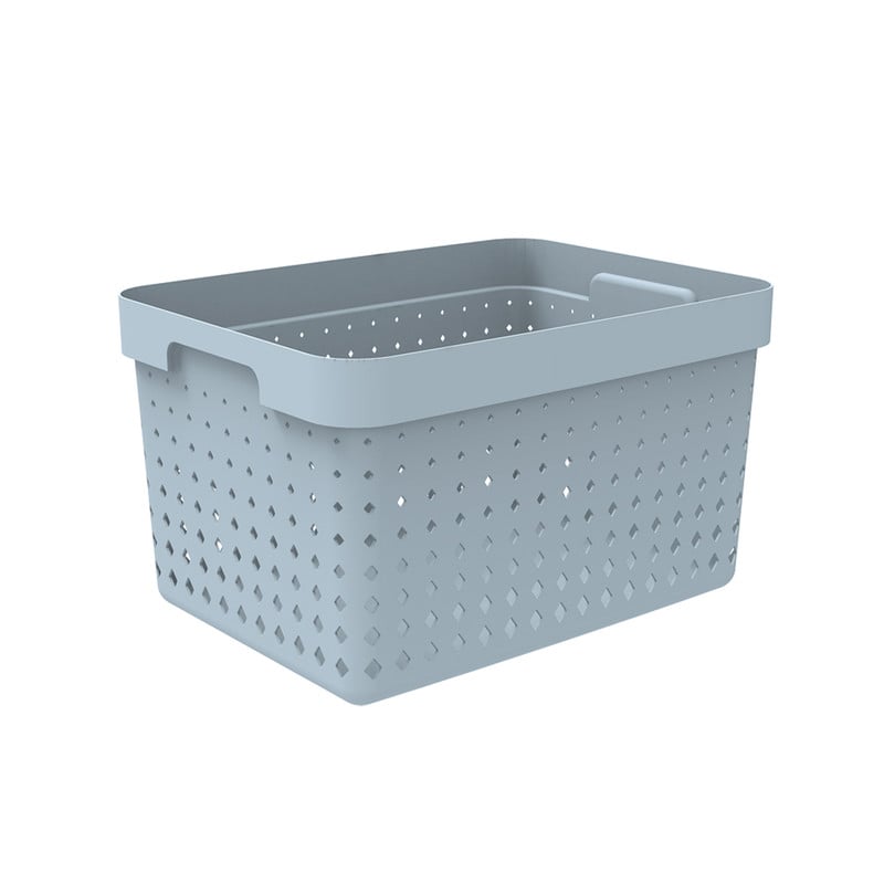 Mand l - blauw - 35,7x26,8x20,9cm