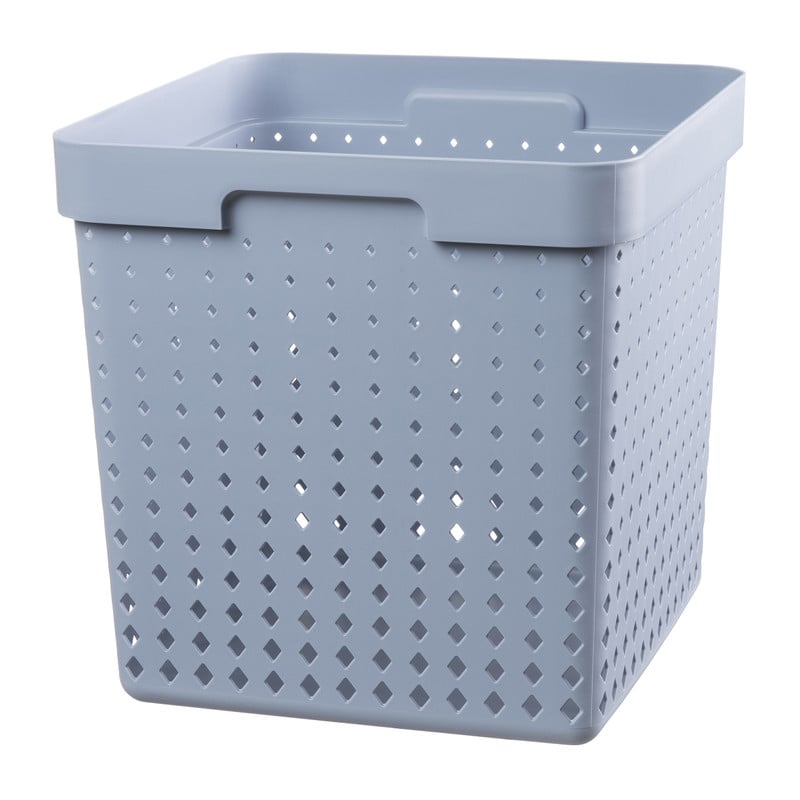 Mand xl - blauw - 29,5x29,5x29,5cm