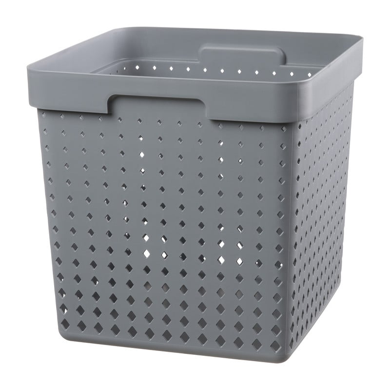Mand xl - grijs - 29.5x29.5x29.5cm