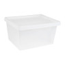 Opbergbox tag - Transparant - 21 liter