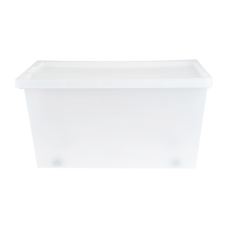 Opbergbox tag - Transparant - 70 liter