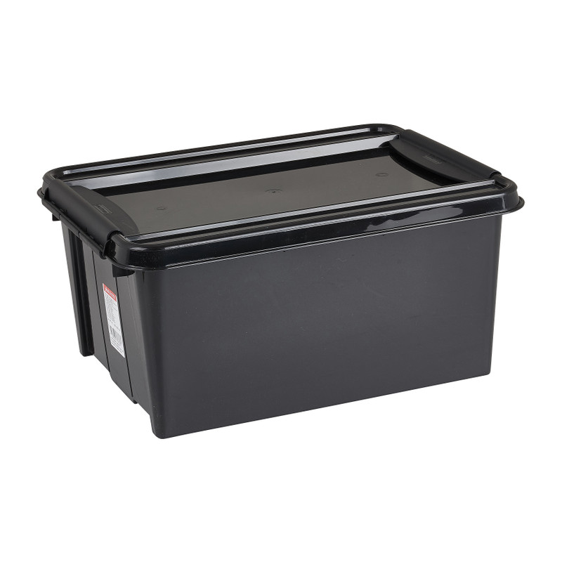 Opbergbox recycle - Zwart - 14 liter