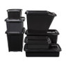 Opbergbox recycle - Zwart - 53 liter
