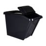 Opbergbox recycle - Zwart - 58 liter