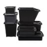 Opbergbox recycle - Zwart - 70 liter