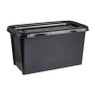 Opbergbox recycle - Zwart - 70 liter