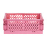 Vouwkrat mini - roze - 14.2x9.4x5.3 cm 
