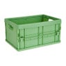 Vouwkrat klein - groen - 23.5x17x12 cm 