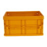 Vouwkrat klein - geel - 23.5x17x12 cm 