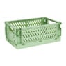 Vouwkrat small - groen - 25.3x16.5x10 cm