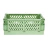 Vouwkrat small - groen - 25.3x16.5x10 cm