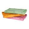 Vouwkrat small - geel - 25.3x16.5x10 cm
